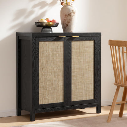 Rattan Sideboard with Storage