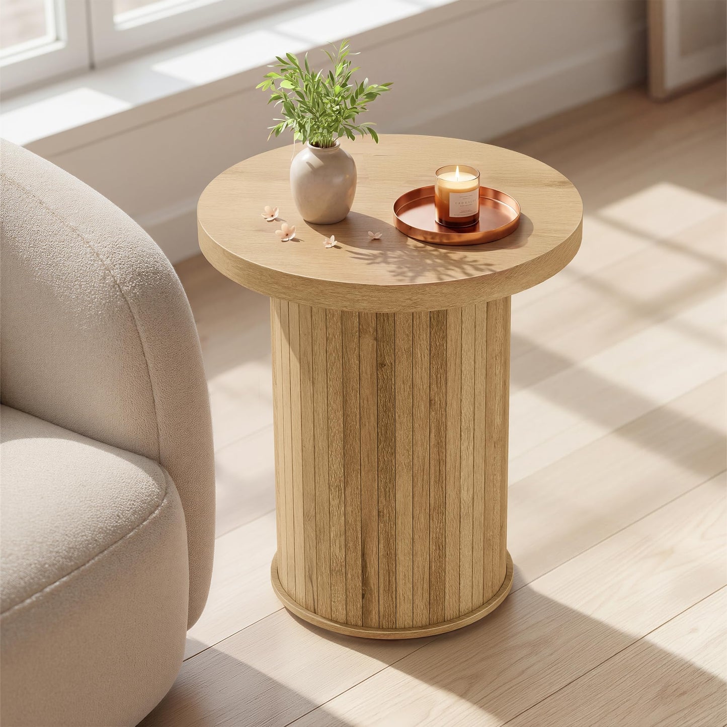End Table Nightstand for Small Spaces Easy Assembly Home Furniture