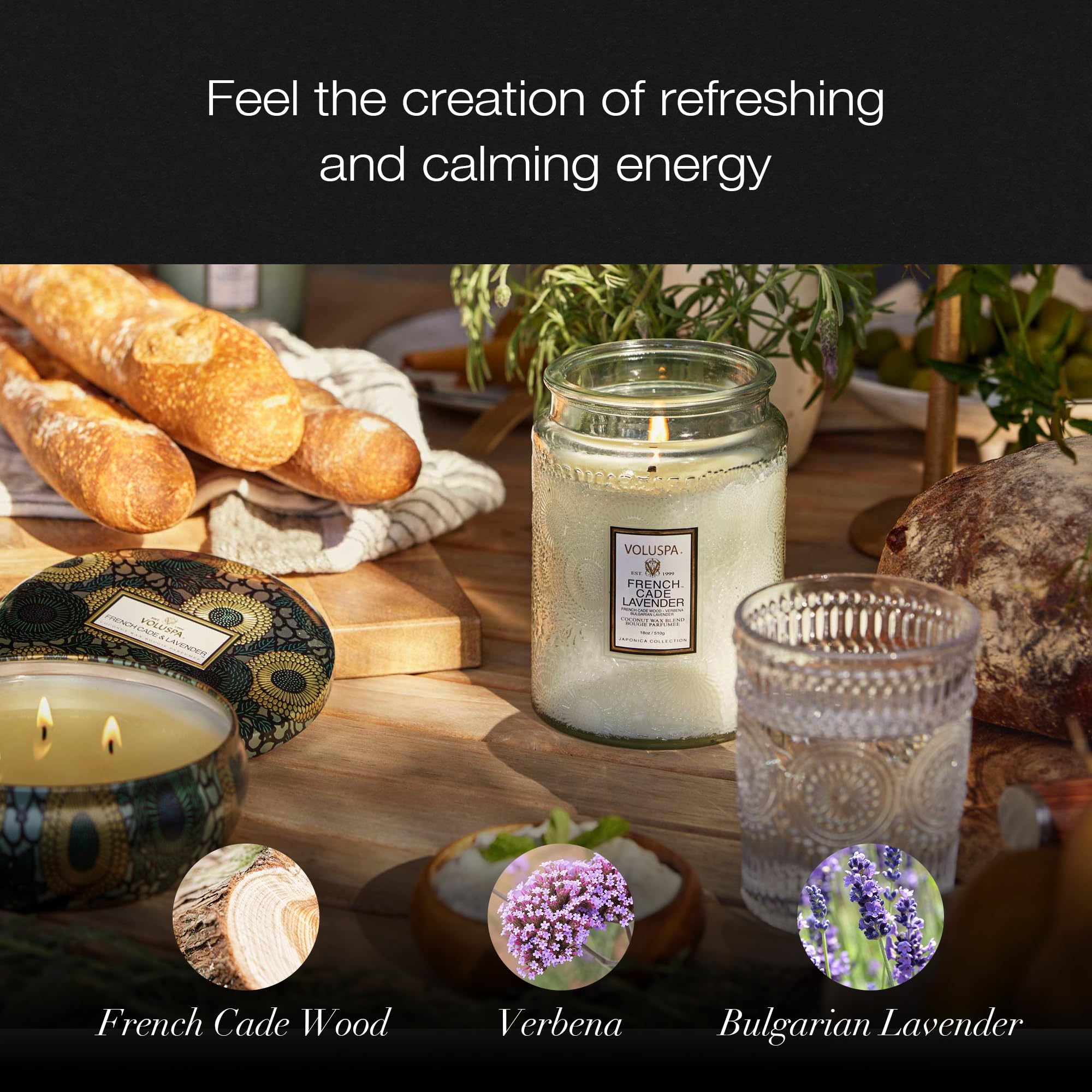 Luxury Scented Candle in Japonica Jar with Coconut Wax and Long Burn Time Vegan Home Decor