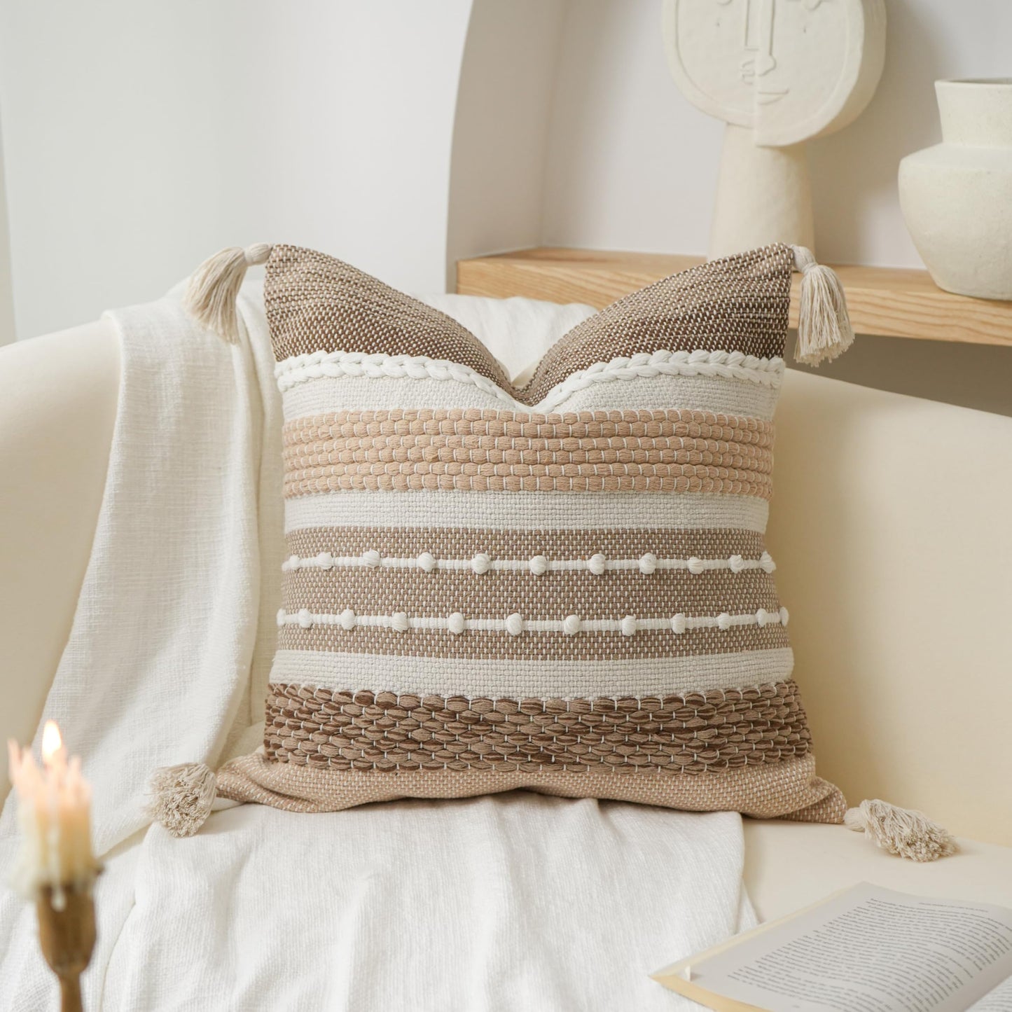 BlissBlush Colorful Pillow Cover