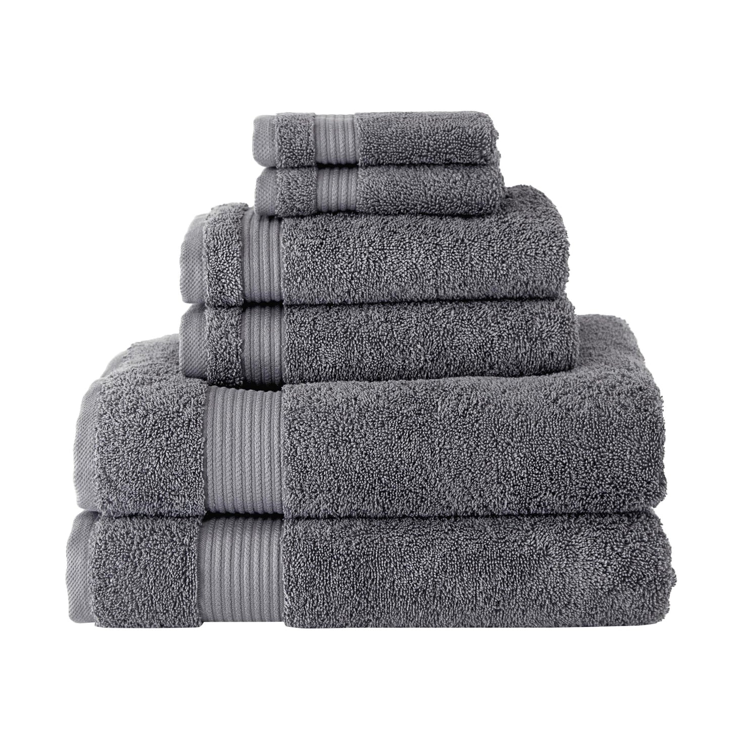 Luxury Turkish Cotton Towel Set Quick Dry Soft Absorbent Bath Hand Washcloth Set Bathroom Essentials