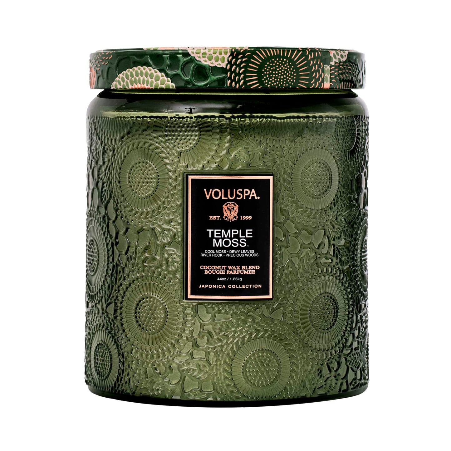 Luxury Scented Candle in Japonica Jar with Coconut Wax and Long Burn Time Vegan Home Decor