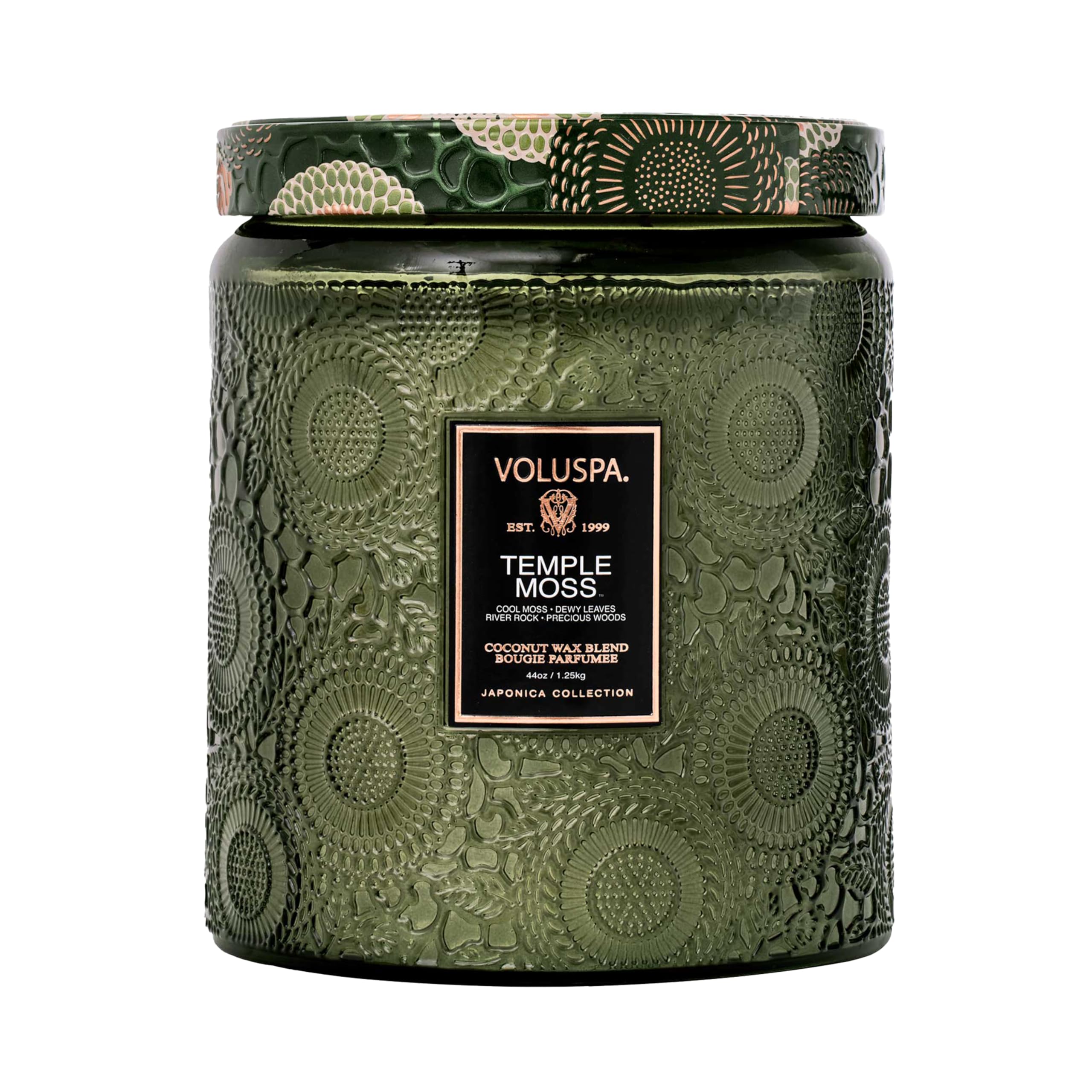 Luxury Scented Candle in Japonica Jar with Coconut Wax and Long Burn Time Vegan Home Decor