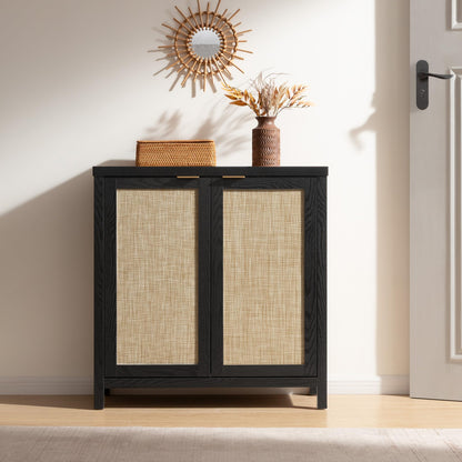 Rattan Sideboard with Storage