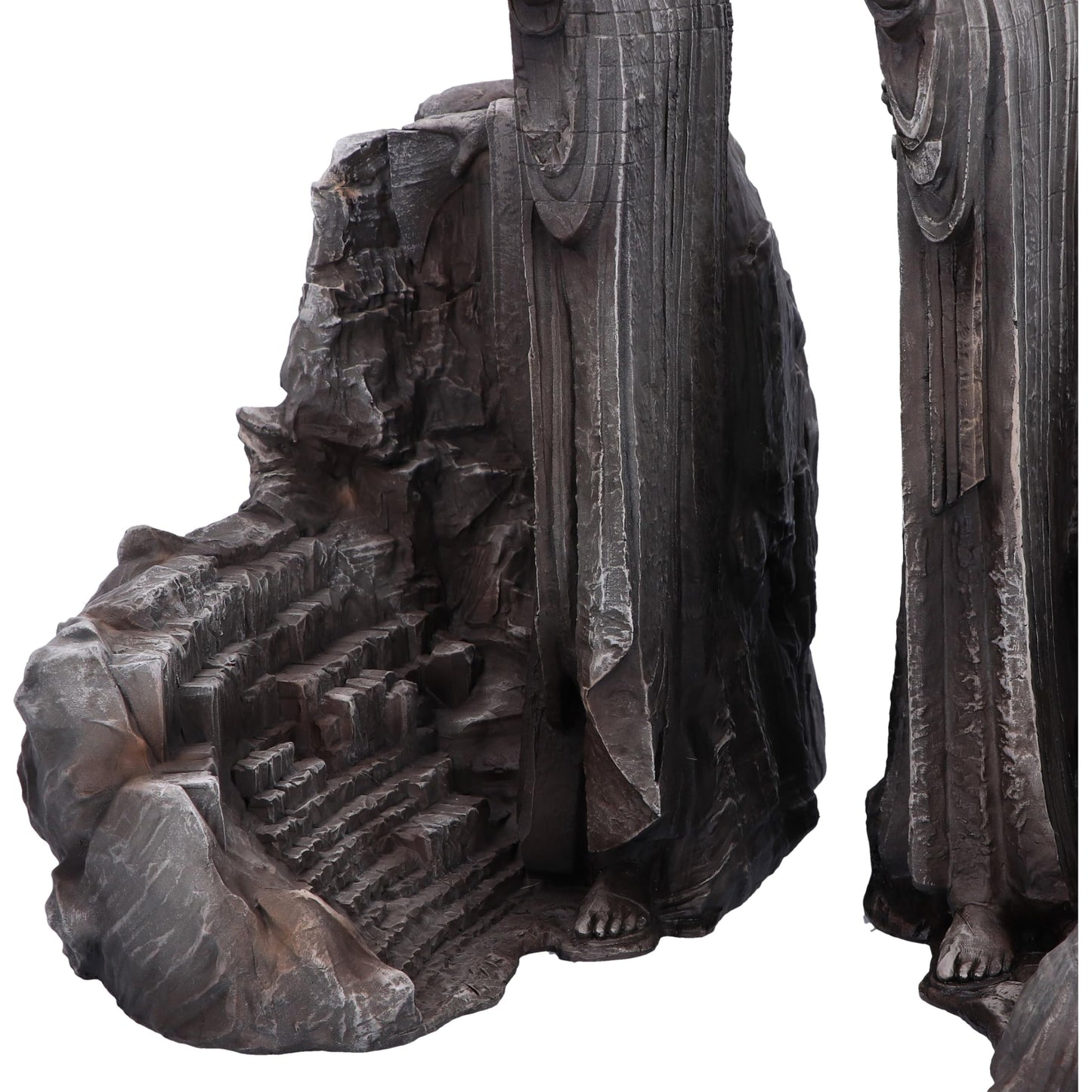 Lord of the Rings Argonath Resin Bookends Hand Painted Middle Earth Bookcase Decor