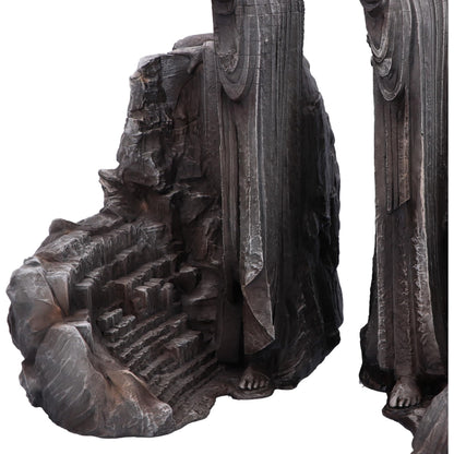 Lord of the Rings Argonath Resin Bookends Hand Painted Middle Earth Bookcase Decor