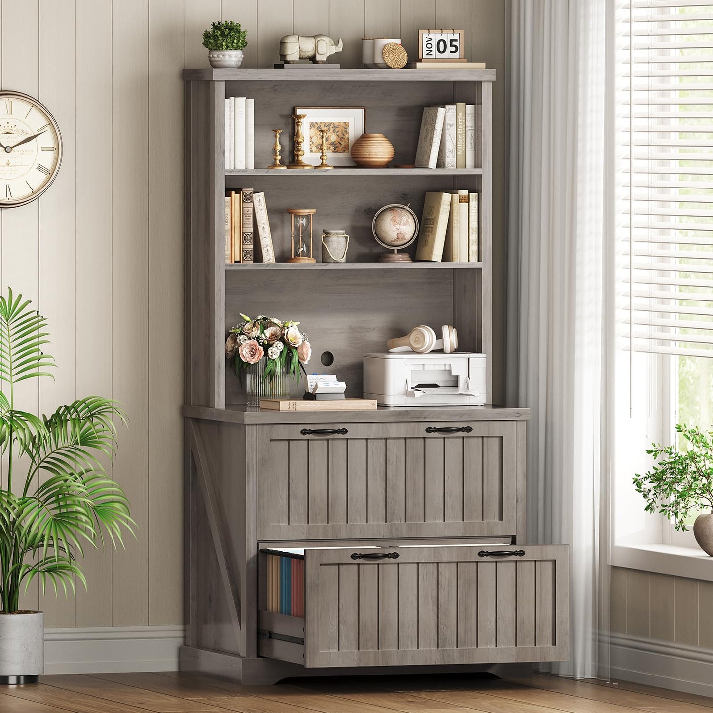 SEDETA Farmhouse Filing Cabinet for Home Office