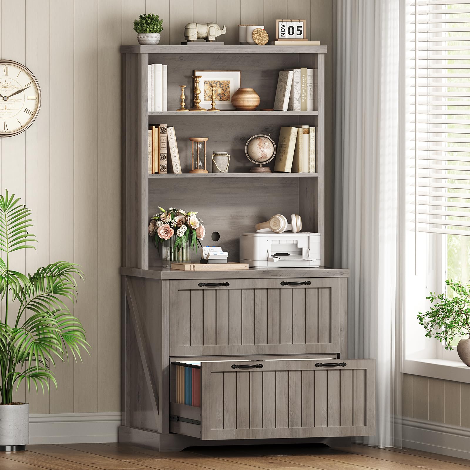 SEDETA Farmhouse Filing Cabinet for Home Office
