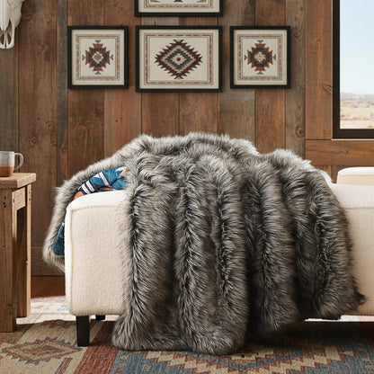 HORIMOTE HOME Faux Fur Blanket