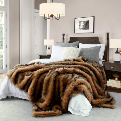 HORIMOTE HOME Faux Fur Blanket