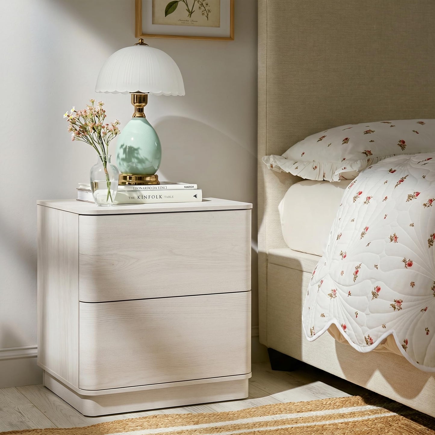 Yechen Nightstands with Hidden Drawer