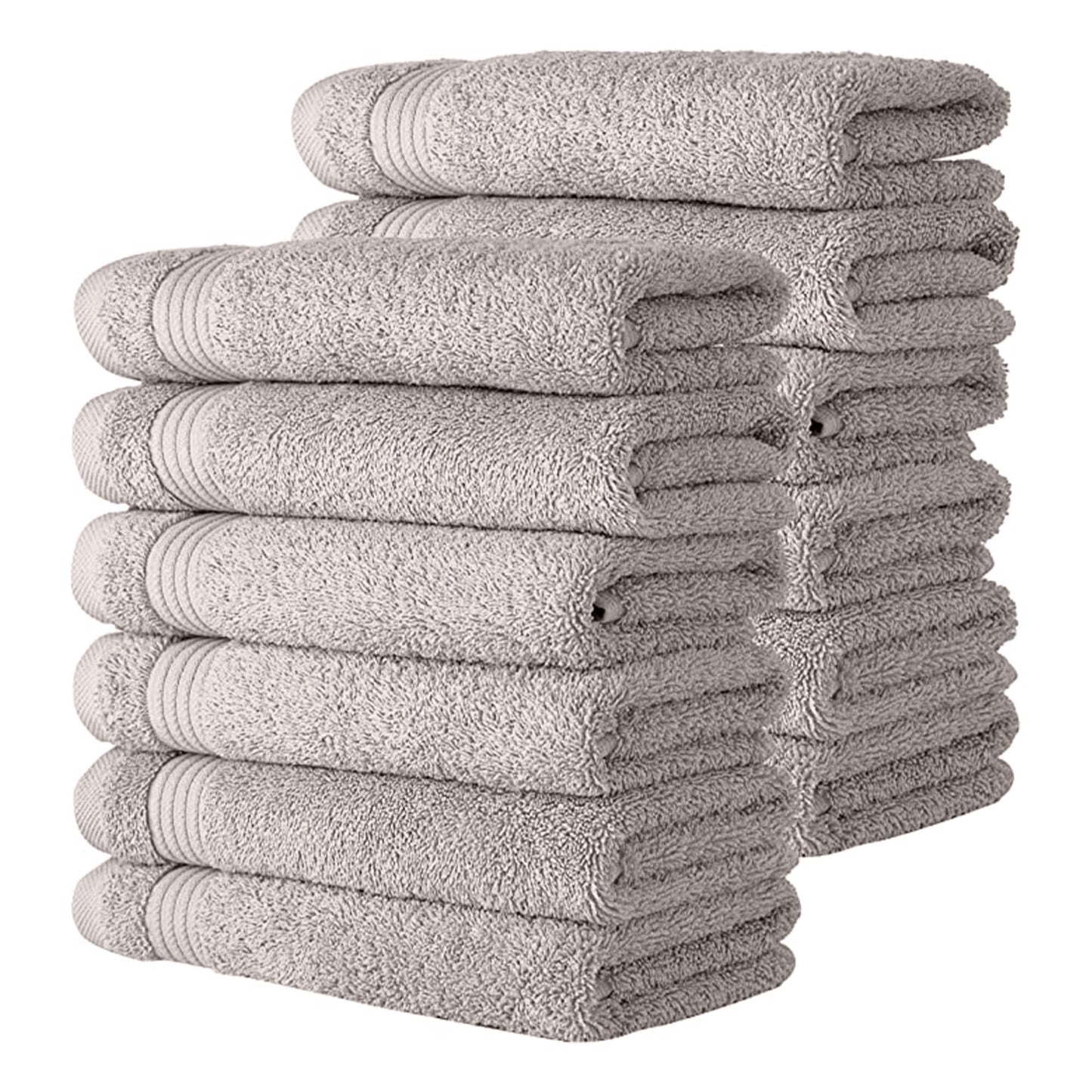 Luxury Turkish Cotton Towel Set Quick Dry Soft Absorbent Bath Hand Washcloth Set Bathroom Essentials