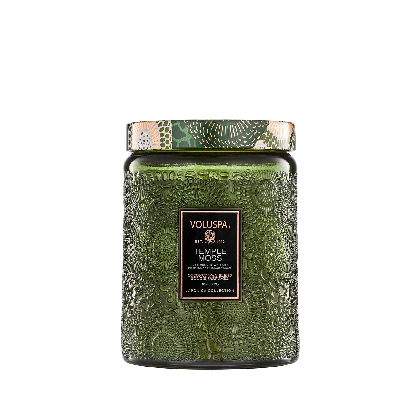 Luxury Scented Candle in Japonica Jar with Coconut Wax and Long Burn Time Vegan Home Decor