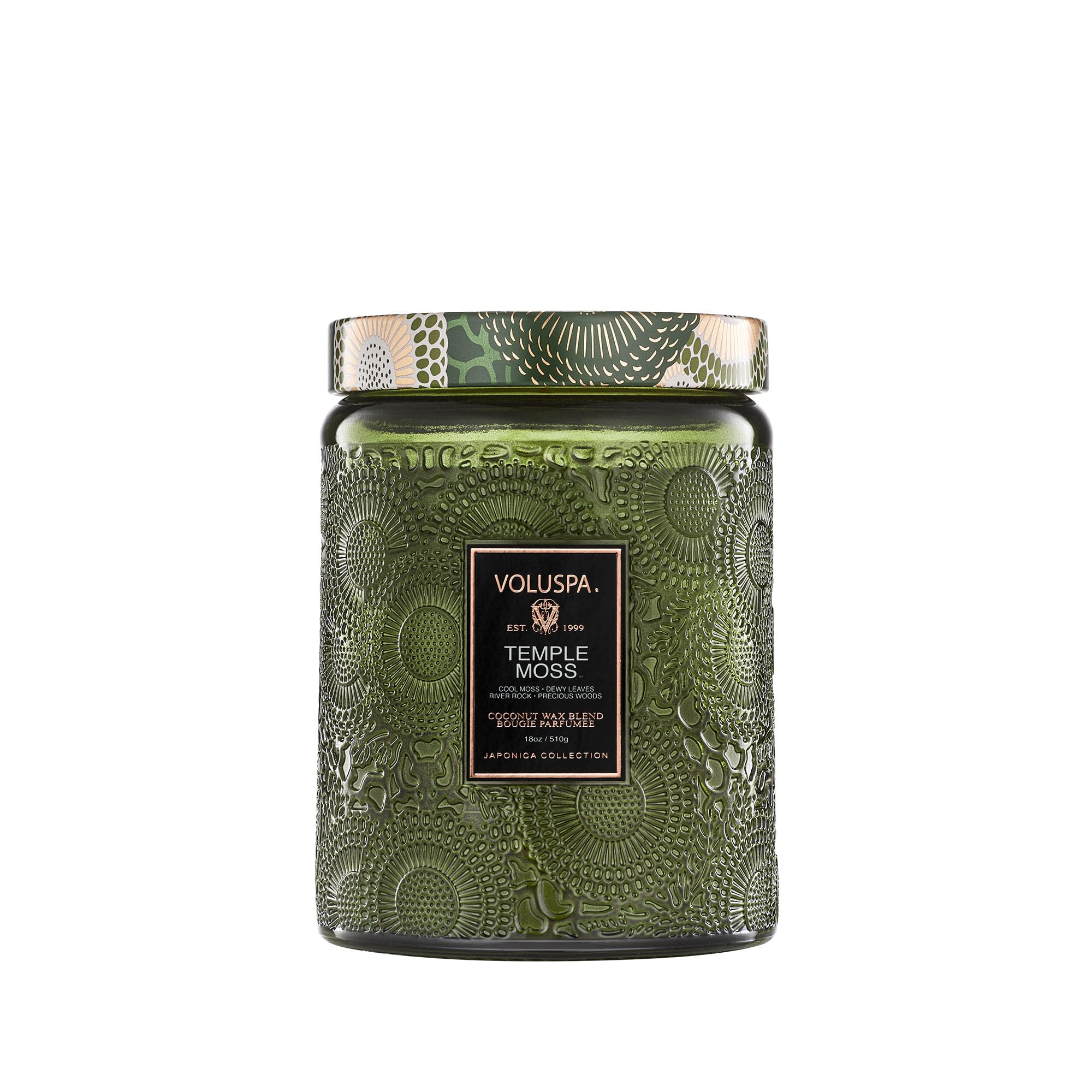Luxury Scented Candle in Japonica Jar with Coconut Wax and Long Burn Time Vegan Home Decor