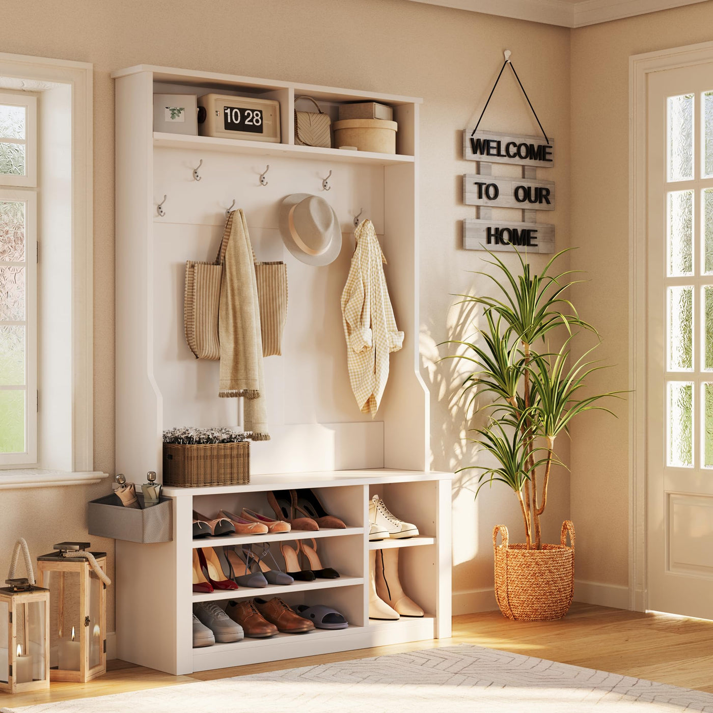 Entryway Storage Bench
