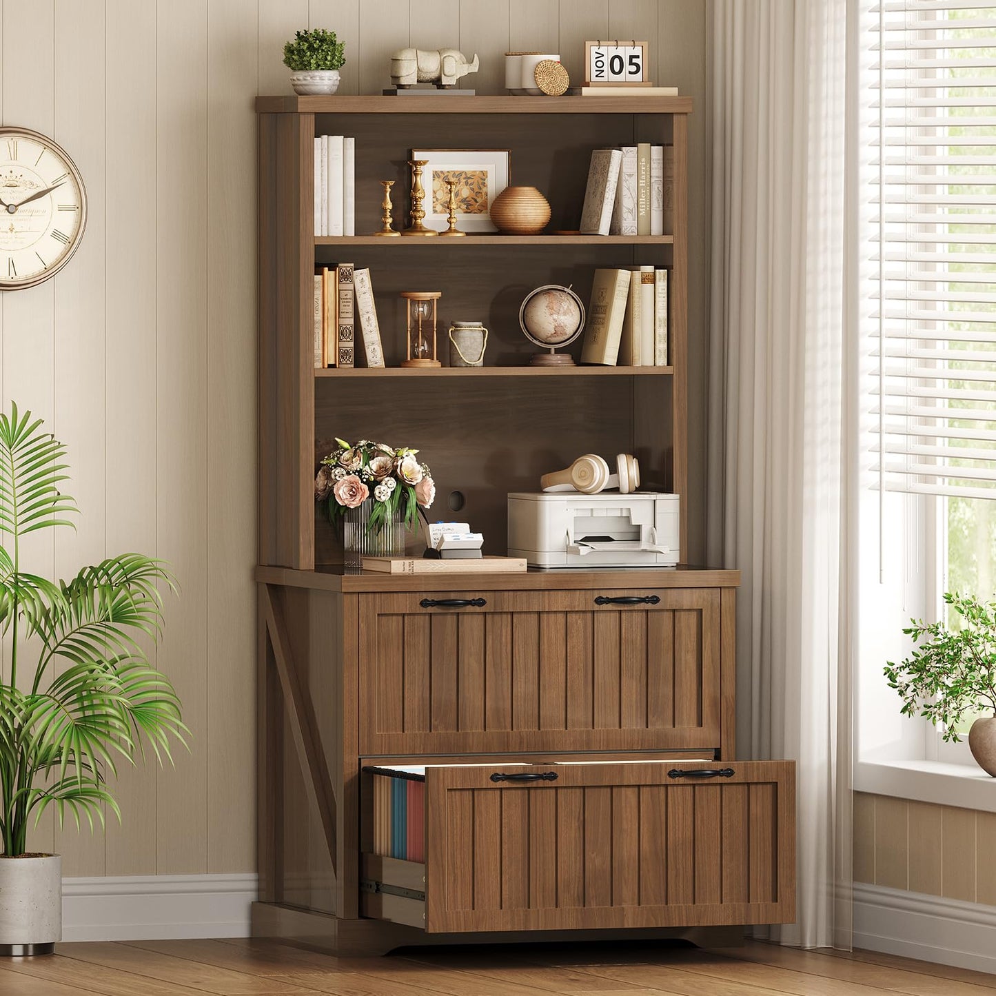 SEDETA Farmhouse Filing Cabinet for Home Office