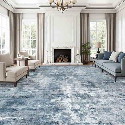 Soalmost Area Rugs for Living Room Dining Room Non-Slip Washable Rug