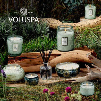 Luxury Scented Candle in Japonica Jar with Coconut Wax and Long Burn Time Vegan Home Decor