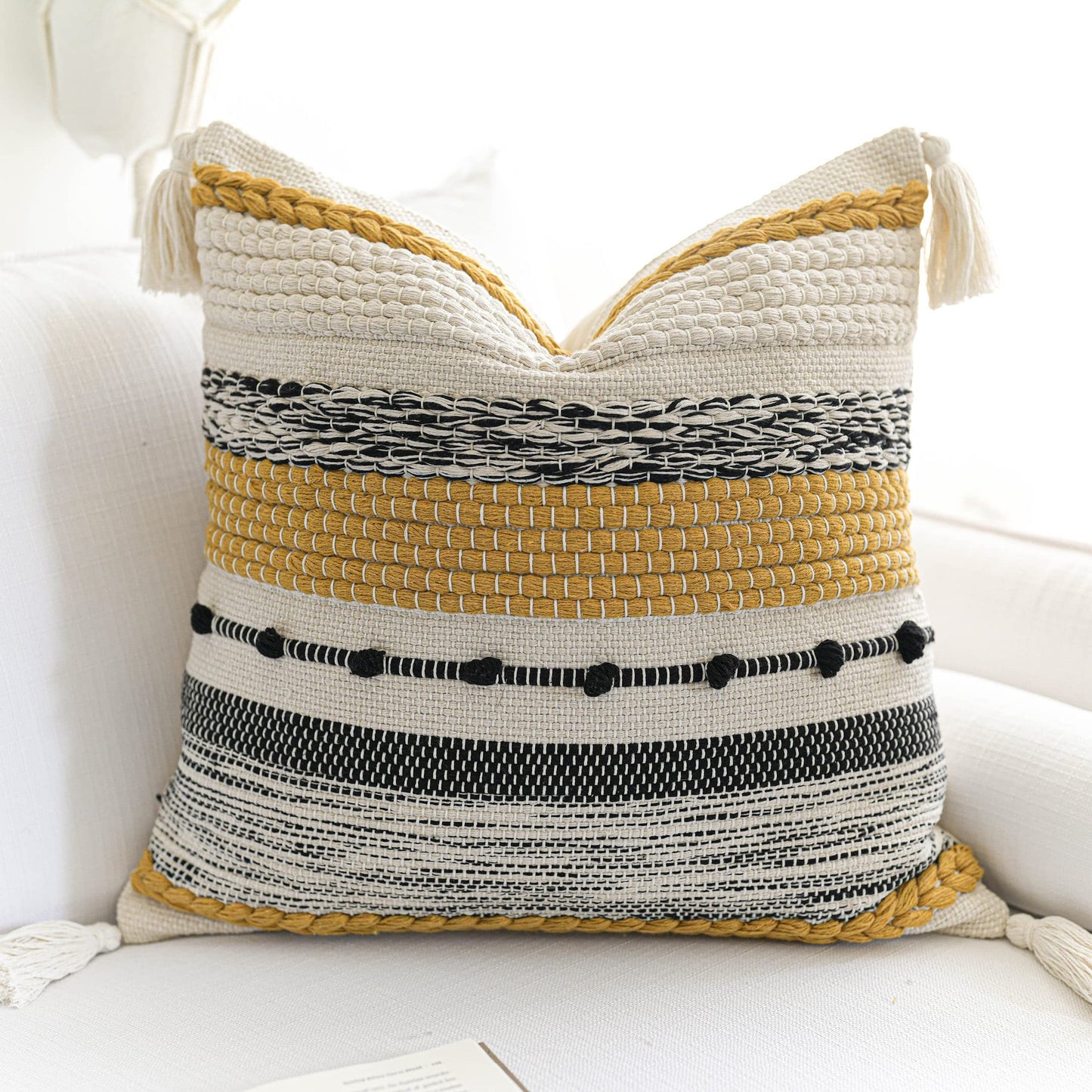BlissBlush Colorful Pillow Cover