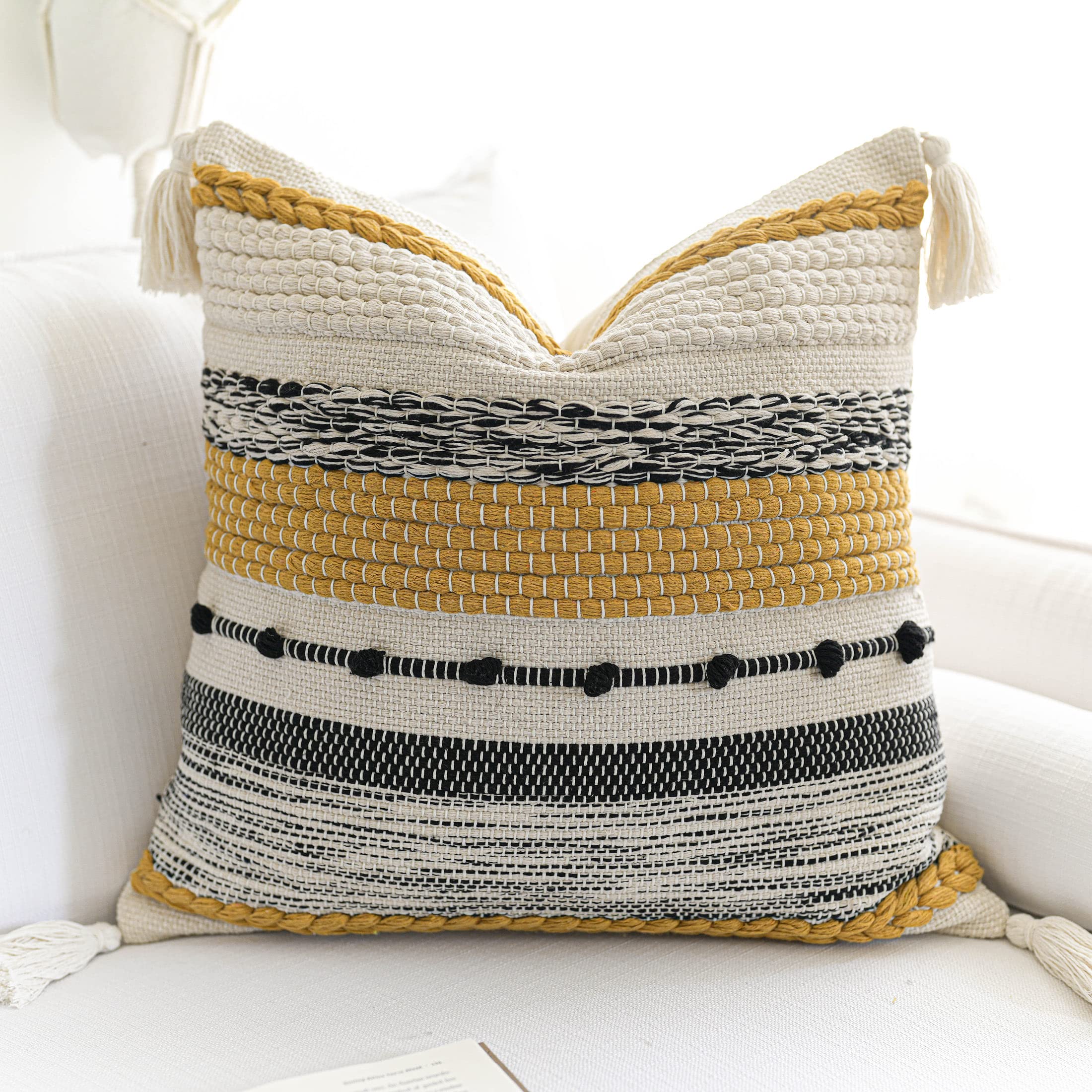 BlissBlush Colorful Pillow Cover