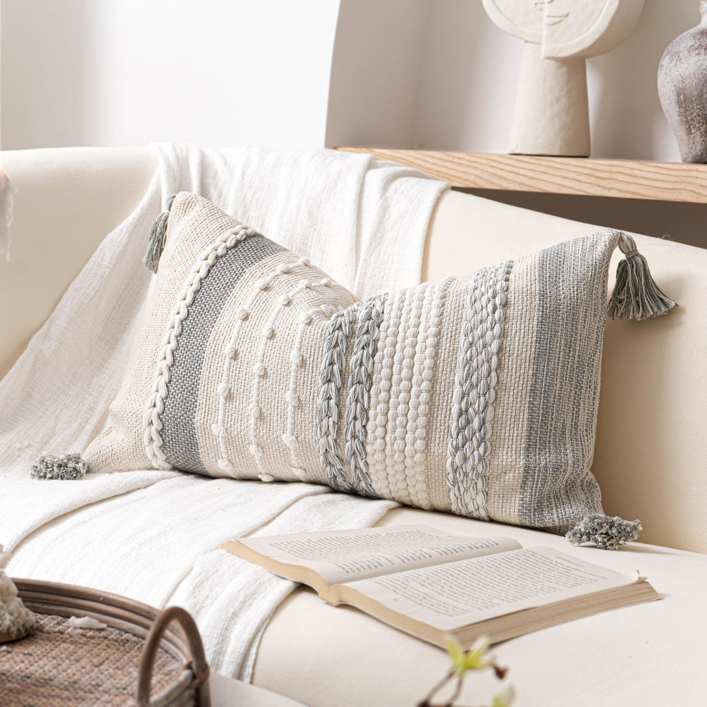BlissBlush Colorful Pillow Cover