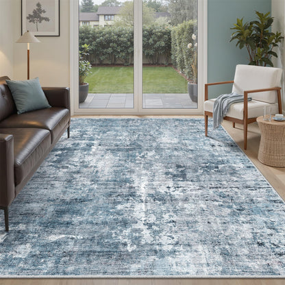 Soalmost Area Rugs for Living Room Dining Room Non-Slip Washable Rug