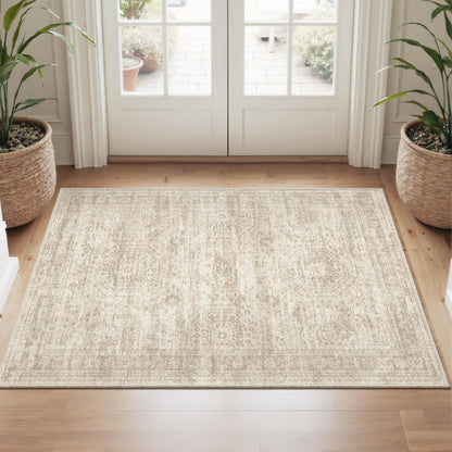 Soalmost Area Rugs for Living Room Dining Room Non-Slip Washable Rug