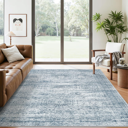 Soalmost Area Rugs for Living Room Dining Room Non-Slip Washable Rug