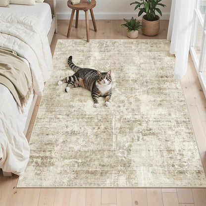 Soalmost Area Rugs for Living Room Dining Room Non-Slip Washable Rug