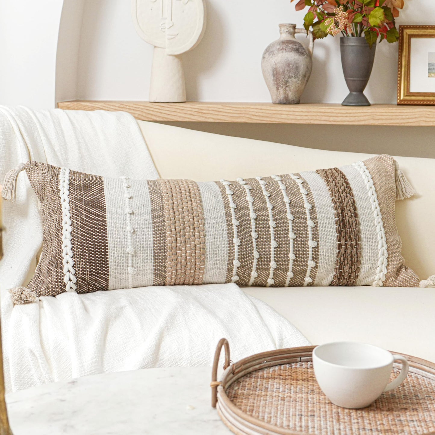 BlissBlush Colorful Pillow Cover