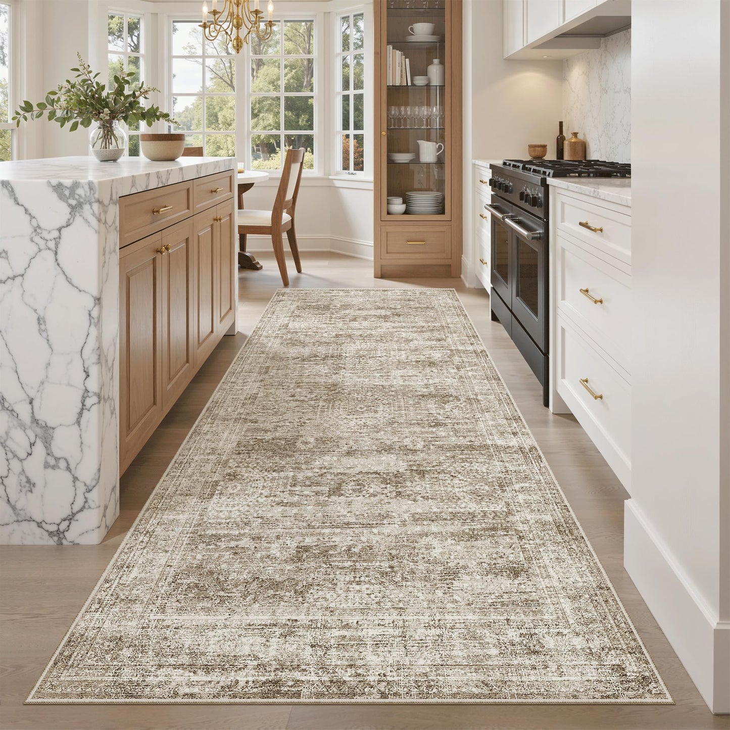 Soalmost Area Rugs for Living Room Dining Room Non-Slip Washable Rug