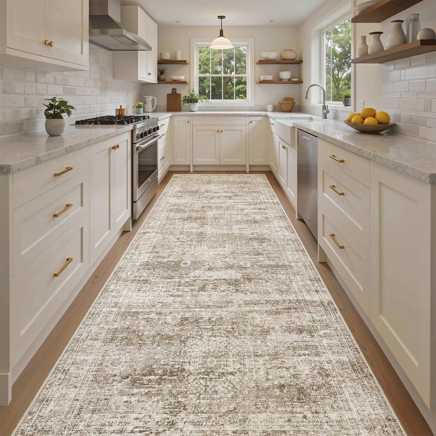 Soalmost Area Rugs for Living Room Dining Room Non-Slip Washable Rug