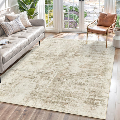 Soalmost Area Rugs for Living Room Dining Room Non-Slip Washable Rug