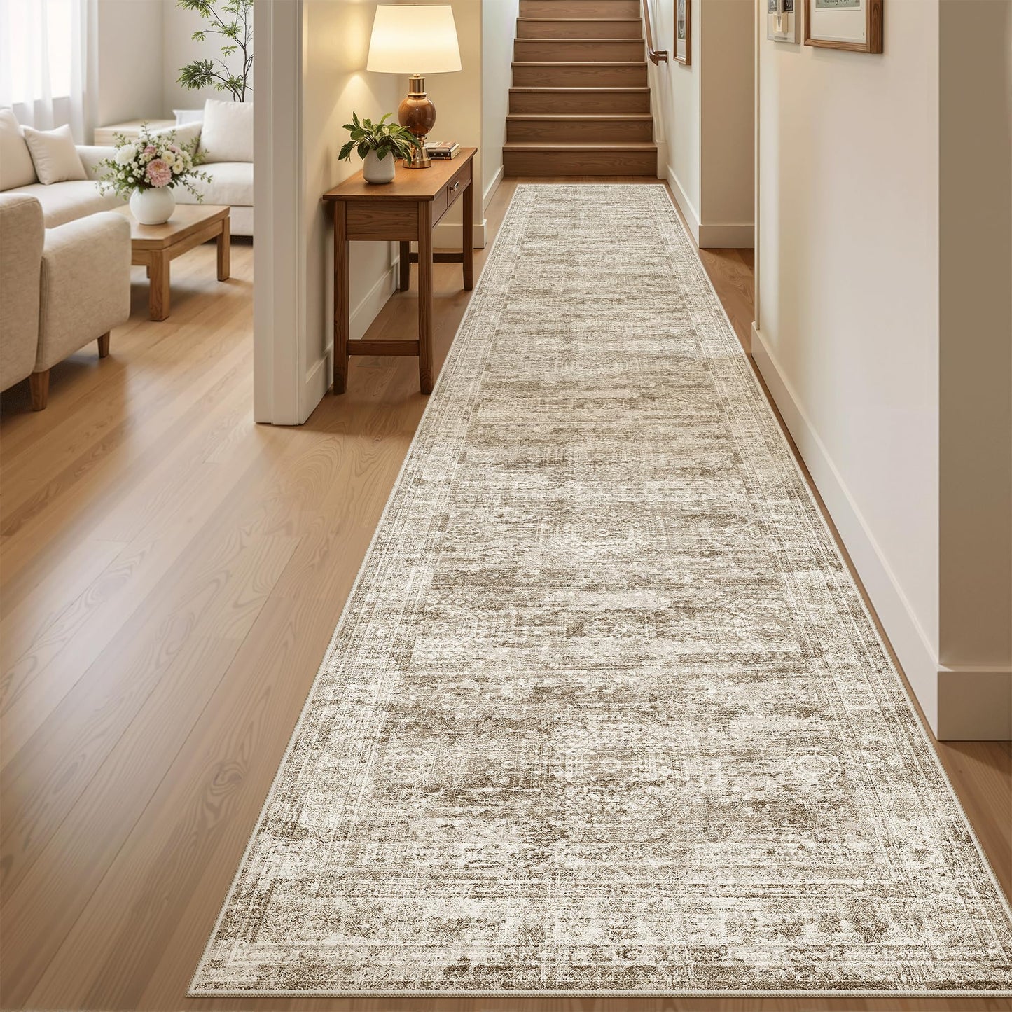 Soalmost Area Rugs for Living Room Dining Room Non-Slip Washable Rug