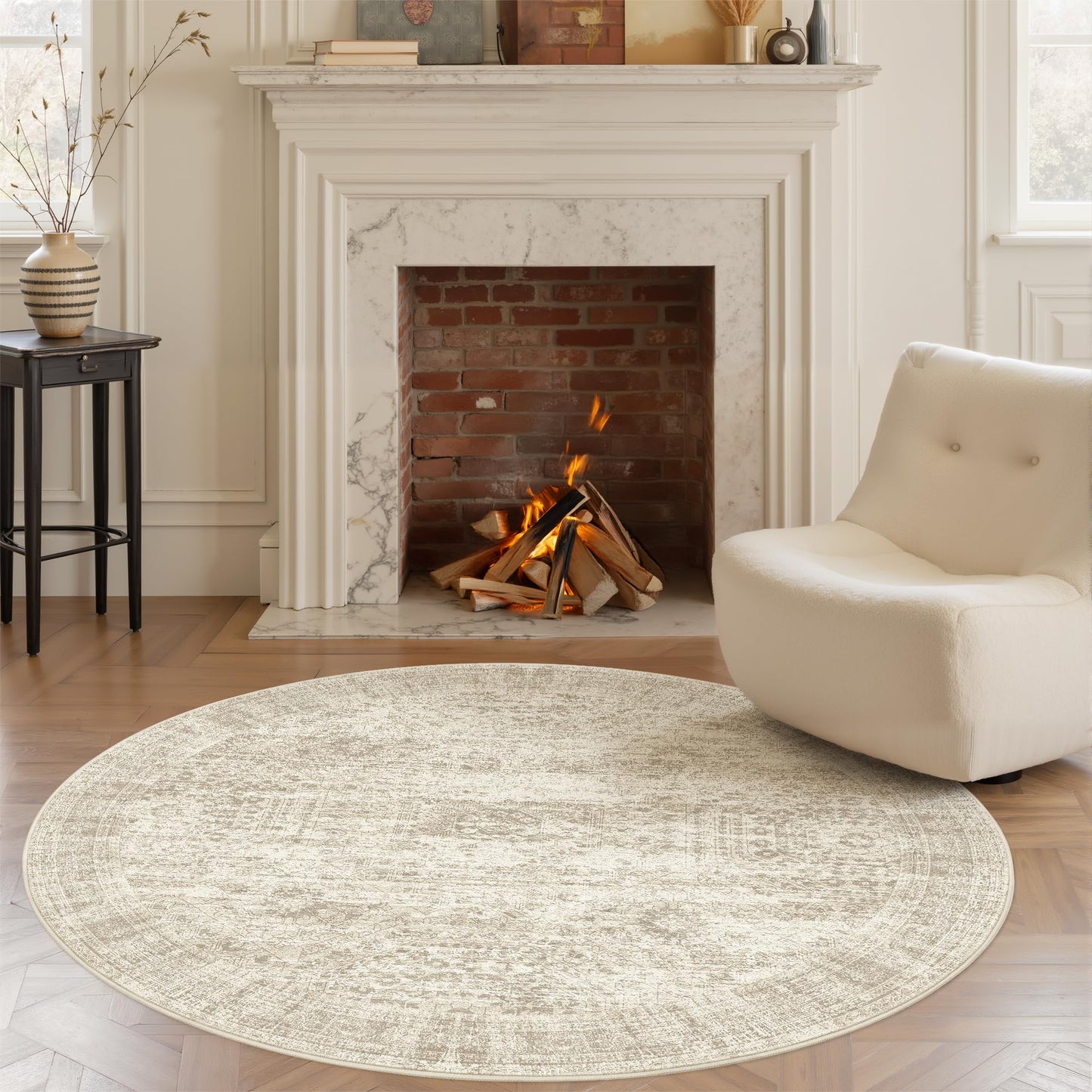 Soalmost Area Rugs for Living Room Dining Room Non-Slip Washable Rug
