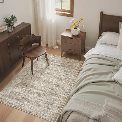 Soalmost Area Rugs for Living Room Dining Room Non-Slip Washable Rug