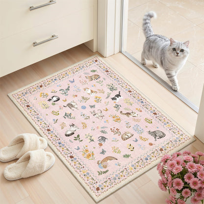 Soalmost Area Rugs for Living Room Dining Room Non-Slip Washable Rug