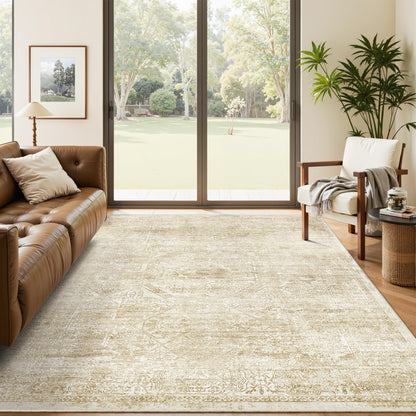 Soalmost Area Rugs for Living Room Dining Room Non-Slip Washable Rug