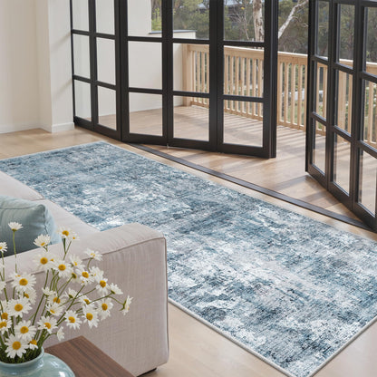 Soalmost Area Rugs for Living Room Dining Room Non-Slip Washable Rug