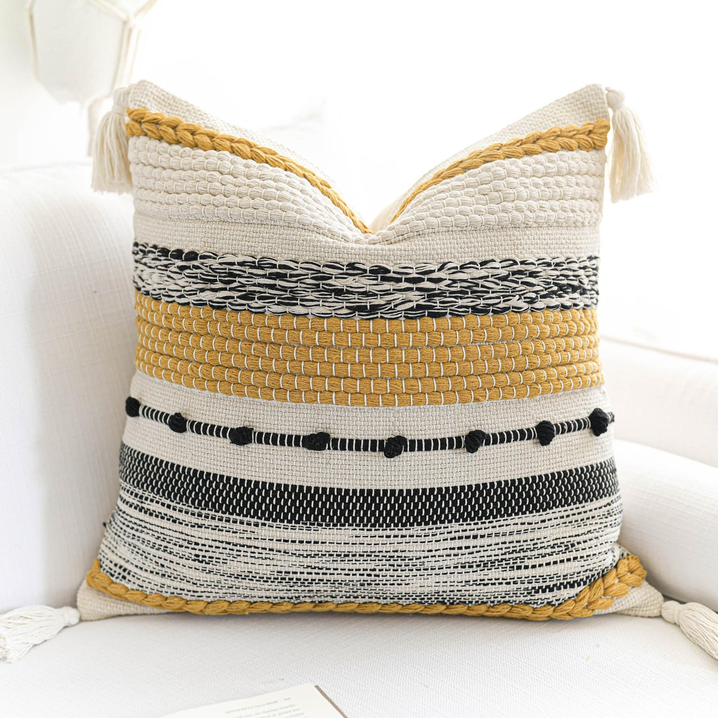 BlissBlush Colorful Pillow Cover