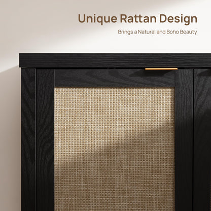 Rattan Sideboard with Storage