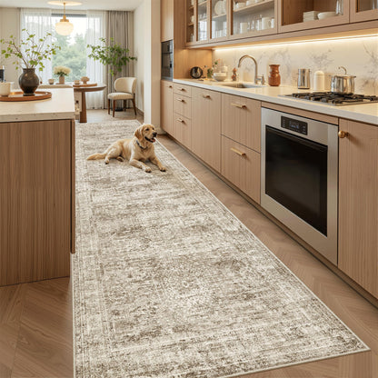 Soalmost Area Rugs for Living Room Dining Room Non-Slip Washable Rug