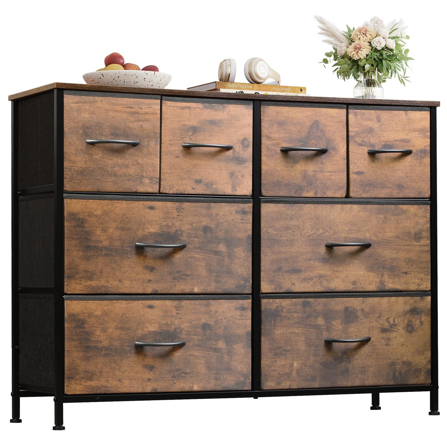 WLIVE Dresser with 8 Drawers