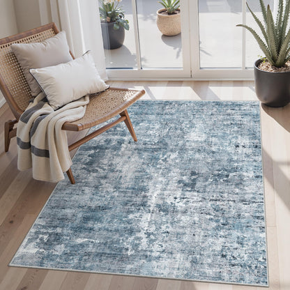 Soalmost Area Rugs for Living Room Dining Room Non-Slip Washable Rug