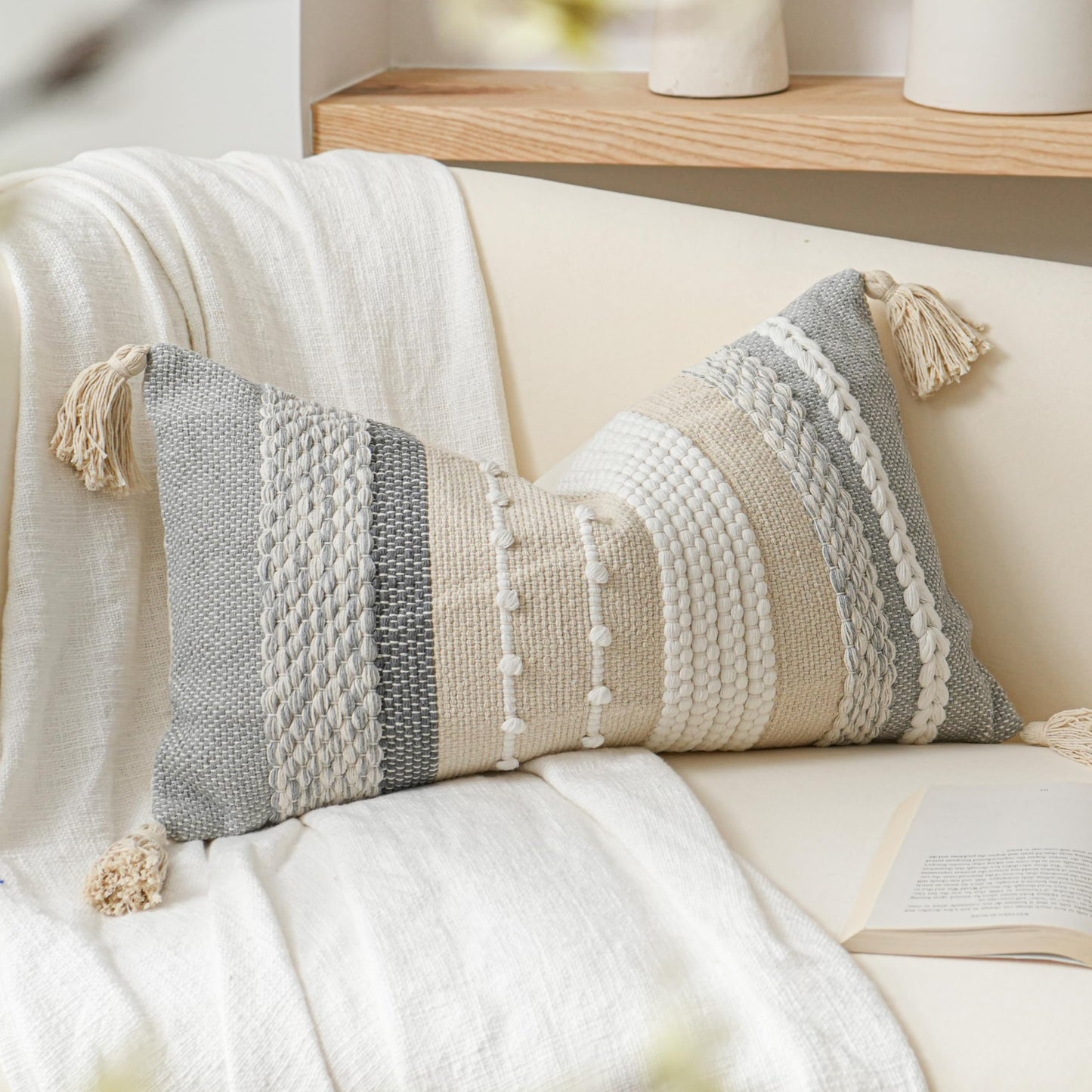 BlissBlush Colorful Pillow Cover