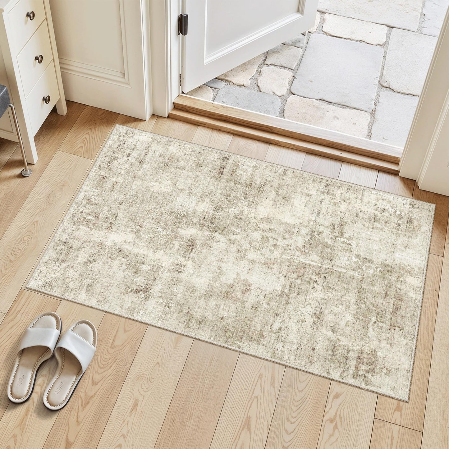 Soalmost Area Rugs for Living Room Dining Room Non-Slip Washable Rug