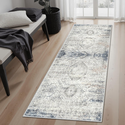 Soalmost Area Rugs for Living Room Dining Room Non-Slip Washable Rug