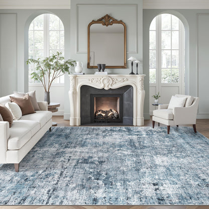 Soalmost Area Rugs for Living Room Dining Room Non-Slip Washable Rug