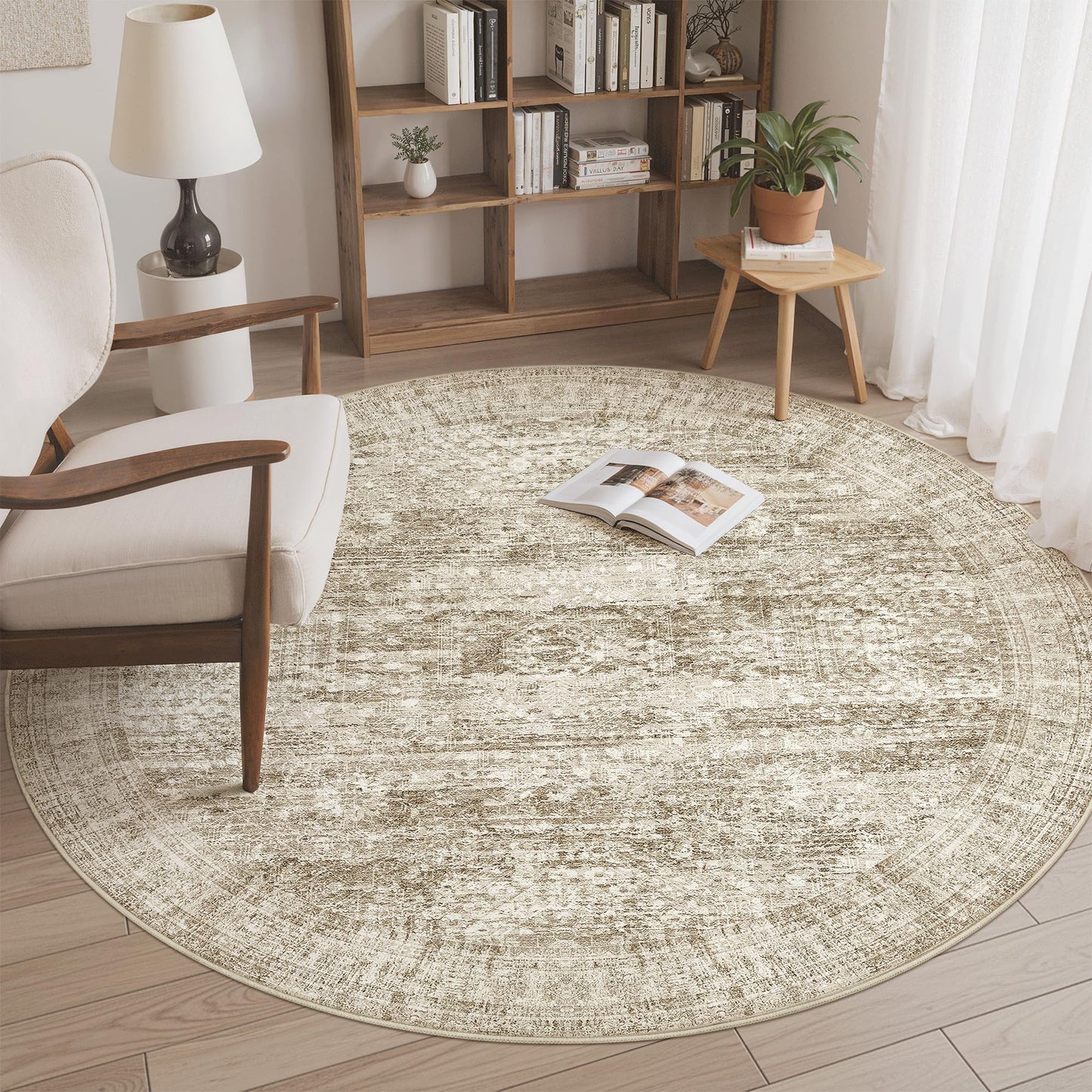 Soalmost Area Rugs for Living Room Dining Room Non-Slip Washable Rug