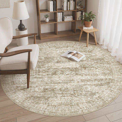 Soalmost Area Rugs for Living Room Dining Room Non-Slip Washable Rug